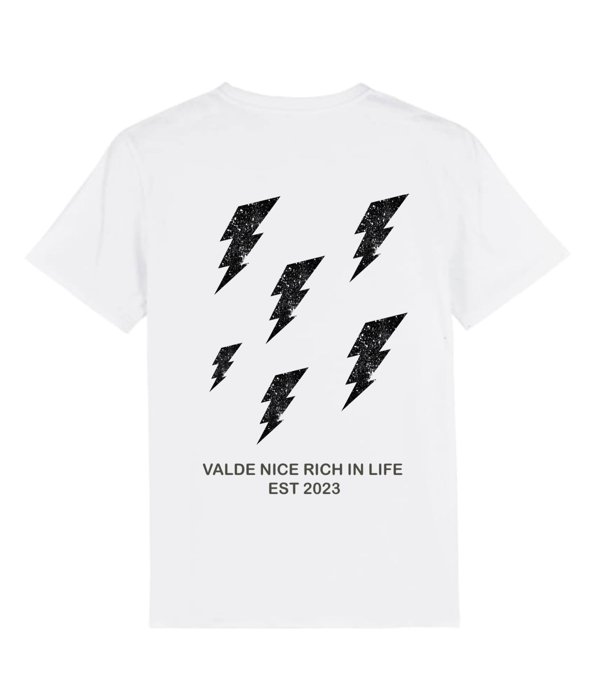 Bliksem shirt wit