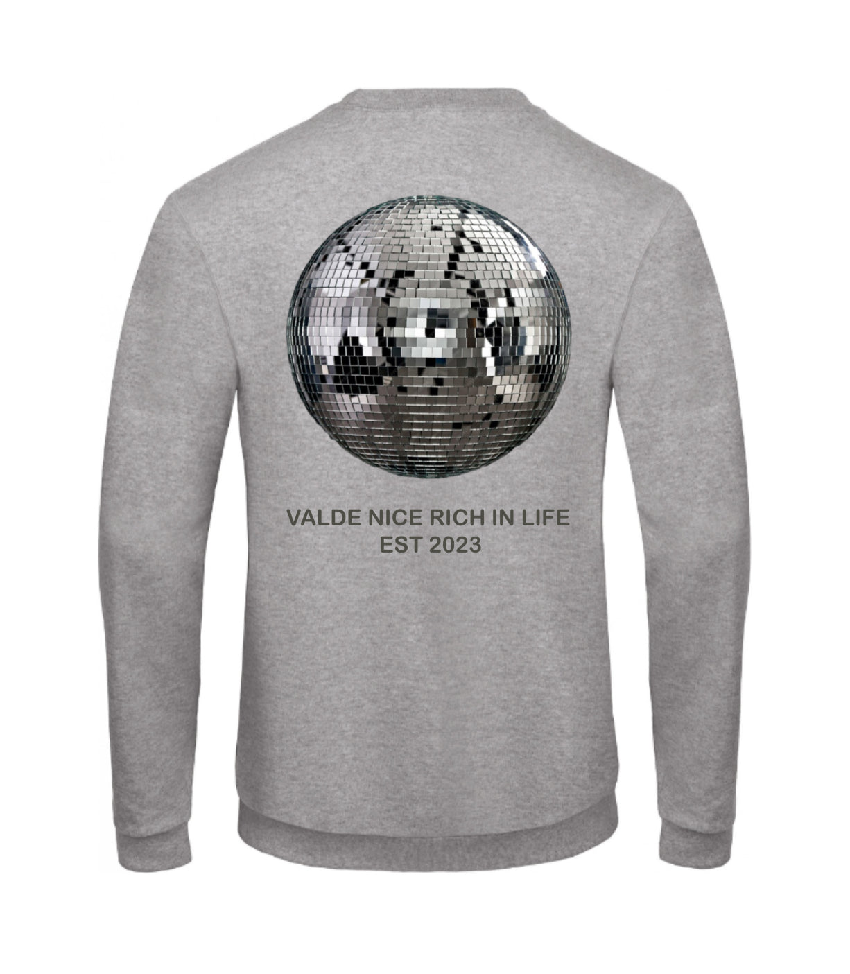 De disco Sweater grijs
