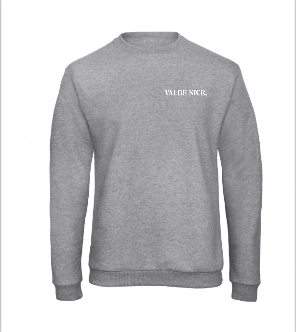 De bliksem sweater grijs