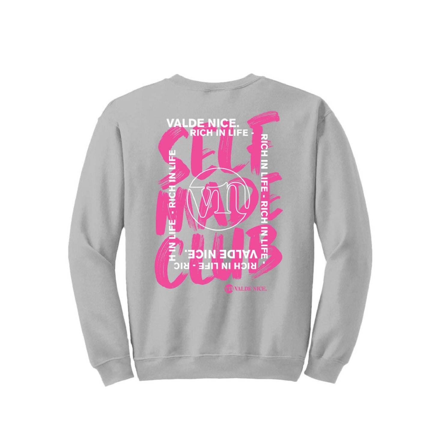 Grey Self Made Club Sweater