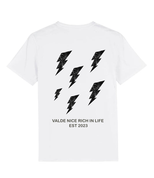 Bliksem shirt wit